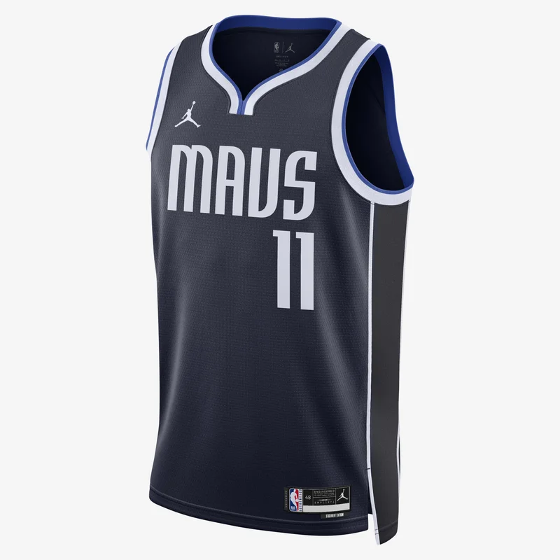 Jordan Blue Men's NBA Dallas Mavericks Statement Edition Dri-FIT Swingman Basketball Jersey for Men | Best Price UAE